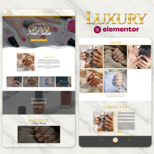 Luxury Salon Website Template